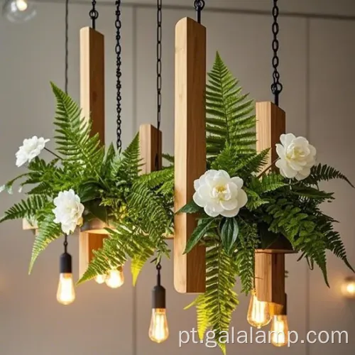 O elegante grande lustre LED para decoração de restaurante